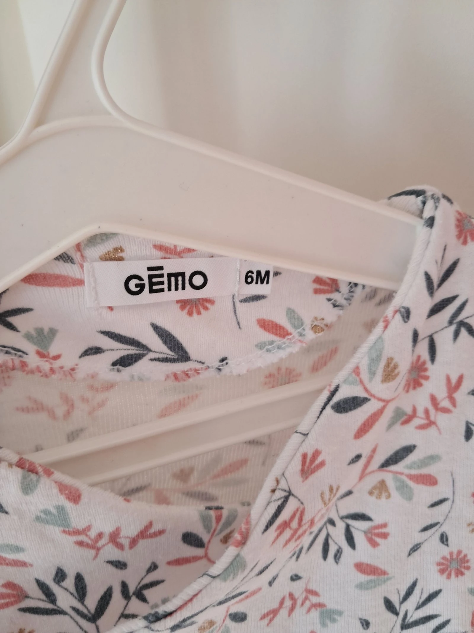 Gemo baby bodysuit 6 months girl – photo 4